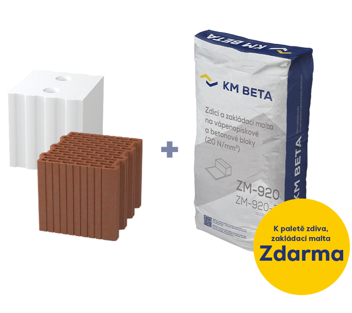 Dárek k paletě zdiva Sendwix nebo Profiblok – akce pouze pro Prahu.