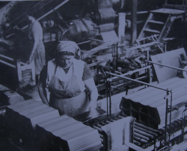 výroba, pálené cihly, stropy 