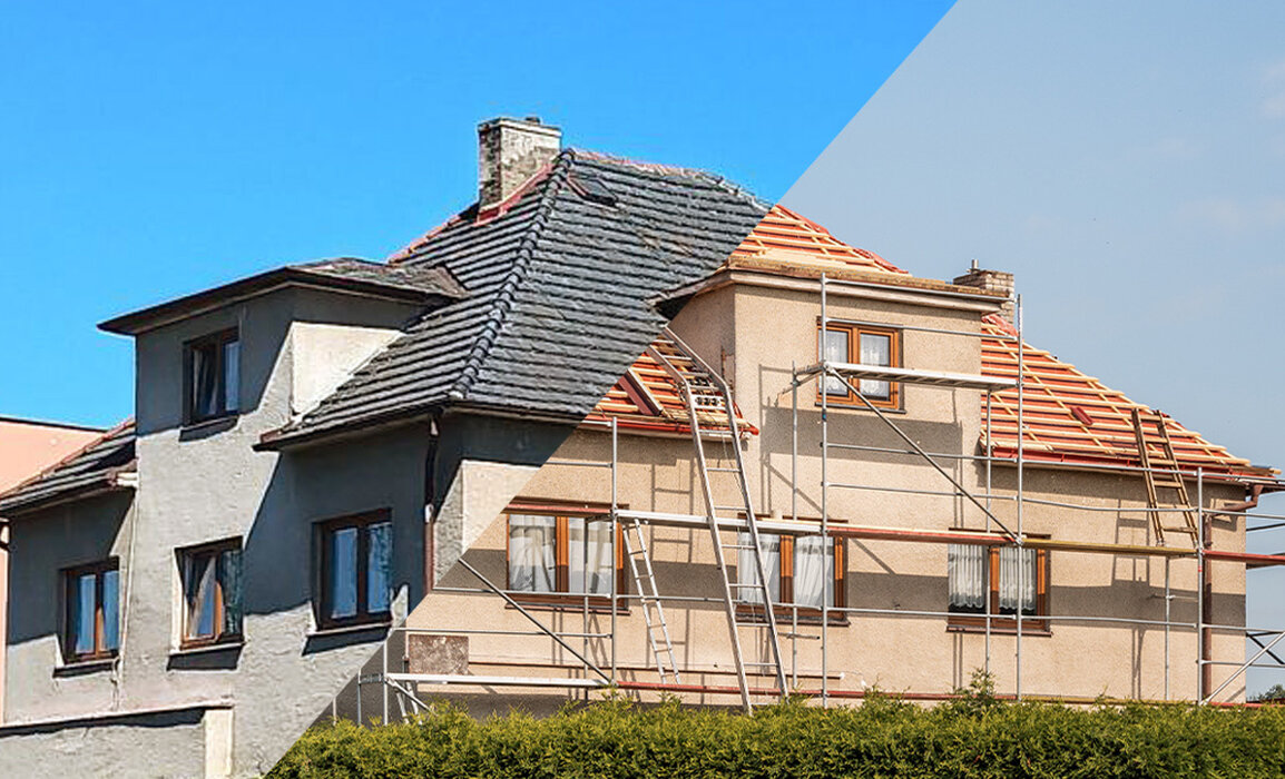 Renovace střechy. Nečekejte a spočítejte si novou střechu